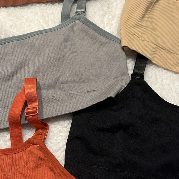 5 pack of nursing bras - fit like a small - Picture 2 of 6